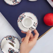 Karaca Hattat 6 Kişilik Kahve Fincanı Takımı 90 ml - 4