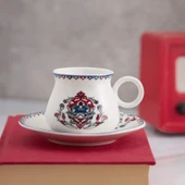 Karaca Hattat 6 Kişilik Kahve Fincanı Takımı 90 ml - 1