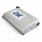 2K 200x240 cm Su Geçirmez 230gr/M² Karavan Zemin Örtüsü thumbnail 1