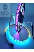 Cata 5 METRE RGB ŞERİT LED SETİ (5 METRE RGB LED 96 RENK + TRAFO + RGB KUMANDA) CT-4557 - 7