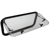 Babarvy 90x45cm 90° Amortisörlü Karavan Camı / Pencere - 1