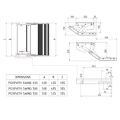 Bustronic Pickpath SWM 455mm Motorlu Katlanır Motokaravan Giriş Basamağı - 7