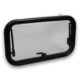 Babarvy 70x40cm 90° Amortisörlü Karavan Camı / Pencere thumbnail 3