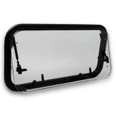 Babarvy 90x45cm 90° Amortisörlü Karavan Camı / Pencere - 3