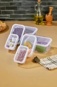 ViATOM VİATOM  Renkli Saklama Kabı Set 375 + 900 + 1700 3000 ml 4 ad - 2