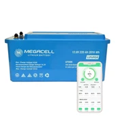 MEGACELL 12.8V 220Ah Bluetooth LiFePO4 ABS Lityum Akü thumbnail 1