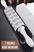 ViATOM Kare Mantı Merdane Kesme Aparatı  7 Bıçaklı - 1