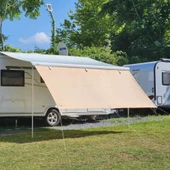 2K Karavan 440cm Karavan Tentesi Ön Uzatma Gölgelik Perde - 1
