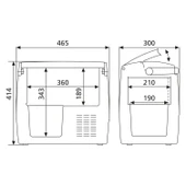 Dometic/Waeco CDF18 18Lt 12V/24V Taşınabilir Soğutucu - 8