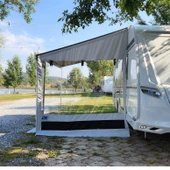 2K Karavan Rain Blocker Tente Yağmur Engelleyici Yan-Ön Duvar thumbnail 5