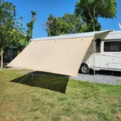 2K Karavan 340cm Karavan Tentesi Ön Uzatma Gölgelik Perde - 4
