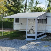 2K Karavan Rain Blocker Tente Yağmur Engelleyici Yan-Ön Duvar thumbnail 1