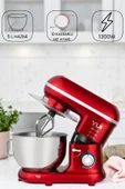 Yui M108 Easy Chef Hamur Yoğurma Makinesi Stand Mikseri Kırmızı - 1