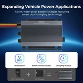 Renogy 12v/24v IP67 50A Mppt Şarj Kontrol Cihazı ve DC-DC Şarj Cihazı - 2