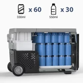 Evacool EVA 40IM 38Litre 12/24V -20 °C Kompresörlü Taşınabilir Soğutucu - 8