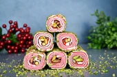 Tadım Dünyası File Fıstıklı Narlı Special Sarma Türk Lokumu 500 gr - 1