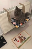 Kalorifer Petek Radyatör Yatağı,Kedi-Köpek Yatağı, Askılı Kedi Yatağı, Hediye Paspas - 4