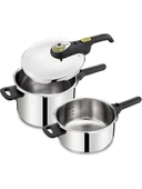 Tefal Secure 6 Lt ve 4 Lt Düdüklü Tencere - 1