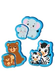 6-16 Ay Ilk Pofidik Magnet Puzzle - Orman Hayvanları - 3