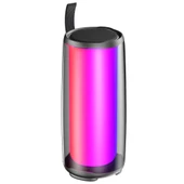 Mikado MD-17BT Capella Siyah 10W 1 RGB Mikrofonlu Transparan/Bt/TF Kart/Aux/Usb TWS 1800 mAh Bataryalı Speaker - 6