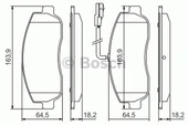 TRW GDB1910  Fren Balata Ön 10-Master-Movano / 410602889R - 410603847R - 410604386R - 4419950 - 93167551 - 2