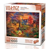 KS Games Autumn Village Puzzle 1000 Parça 20671 - 1