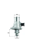 Mahle TM41105 Termostat Komple 83°c Kangoo Clıo Iı Logan 1.5dcı - 1