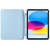 İpad 10.Nesil 10.9 inç 2022 Uyumlu Üçgen Katlanabilir Kalemlikli Yatay Dikey Standlı Akıllı Kılıf  Mavi thumbnail 3