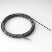 15 Metre Çelik Susta Elektrikçi Kablo Kanalı Geçirme Çekme Teli Sustası Yayı Spiral Çelik Kılavuz thumbnail 2