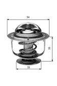 Supsan TH0045 Th0045-1 Termostat Hyundai Accent 1.3 - 1.5 12v Eng. G4eh-g4ek - 1