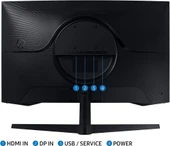 Samsung Odyssey G5 LS27AG550EUXUF 27" 1 ms 2K Curved 165 Hz Oyuncu Monitörü Teşhir - 10