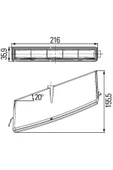 Hella 2PT010043041 Gündüz Sürüş Lambasi Daf - 1
