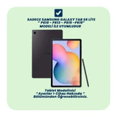 Samsung Galaxy Tab S6 Lite 2024 P620 10.4 İnç Katlanabilir Kalemlikli Standlı Akıllı Kılıf  Gri - 3