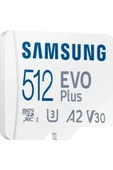 Samsung Evo Plus MB-MC512SA Class 10 UHS-I U3 A2 V30 512 GB Micro SD Kart Outlet thumbnail 3