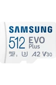 Samsung Evo Plus MB-MC512SA Class 10 UHS-I U3 A2 V30 512 GB Micro SD Kart Outlet thumbnail 1