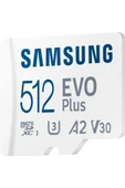 Samsung Evo Plus MB-MC512SA Class 10 UHS-I U3 A2 V30 512 GB Micro SD Kart Outlet thumbnail 2