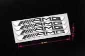 MERCEDES AMG JANT KENAR LOGOSU SET - 1