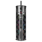 S-link PRZ01 PrizHive 3M 1860 Joule 1.5mm 1 Usb 1 TypeC 2.1A/5V 16A 250V 3680W 10lu Akım Korumalı Priz - 1