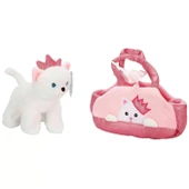Peluş Kedi Köpek Taşıma Çantalı 20 cm - 2