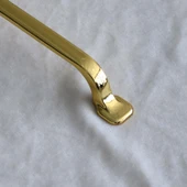 Mobilya Mutfak Dolabı Çekmece Dolap Kulpları Kulbu Kapak Kulpu 160 mm Gold Altın Kulp thumbnail 3