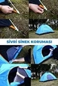 Otomatik Havada Açılan Su Geçirmez Çadır 4 Kişilik - 5