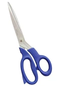 MORESTYLE 2090-9-9 İnç Kumaş Kesim Makası Mavi Saplı - 1