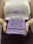 luxe lila cilt çanta - 3