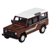Mini GT 1/64 Land Rover Defender 110 1985 County Station Wagon Russet Brown - 1