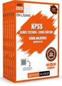 Pegem 2026 Ön Lisans Konu Anlatımlı Modüler Set Genel Yetenek Genel Kültür (6 Kitap) - 1