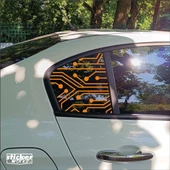 EGEA Kelebek Cam Devre Desen - SAĞ SOL thumbnail 9