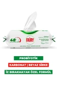 Fairy Power Wipes Yüzey Temizleme Mendili 100 Yaprak | Beyaz Sabun | Beyaz Sirke & Karbonat - 3