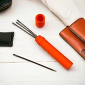 10 Adet Farklı Boyutlarda Kör Uçlu Saraç İğnesi ve Plastik Saklama Kutusu - 3