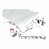BMW KAPUT KİLİT MUHAFAZASI F20 F30 F32 51237247079 - 2