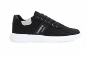 2198-Dakırs Anatomik Tabanlı Erkek Keten Kumaşlı Sneakers Ayakkabı - 4